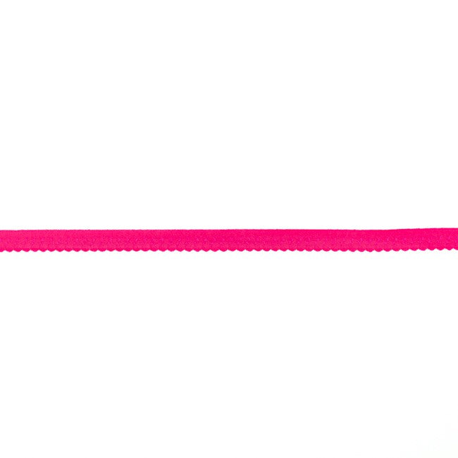 Wäschegummi mit feiner Bogenkante - versch. Farben