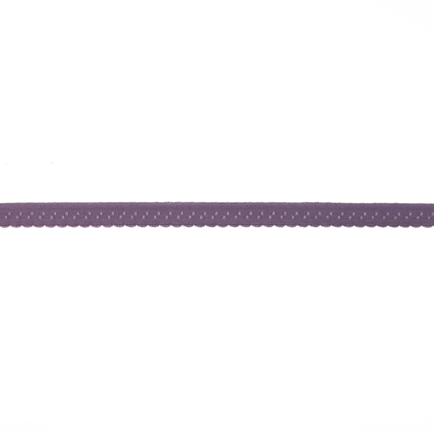 Wäschegummi mit feiner Bogenkante - versch. Farben