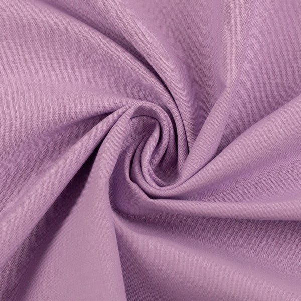 Baumwolle uni "Heide" verschiedene Farben