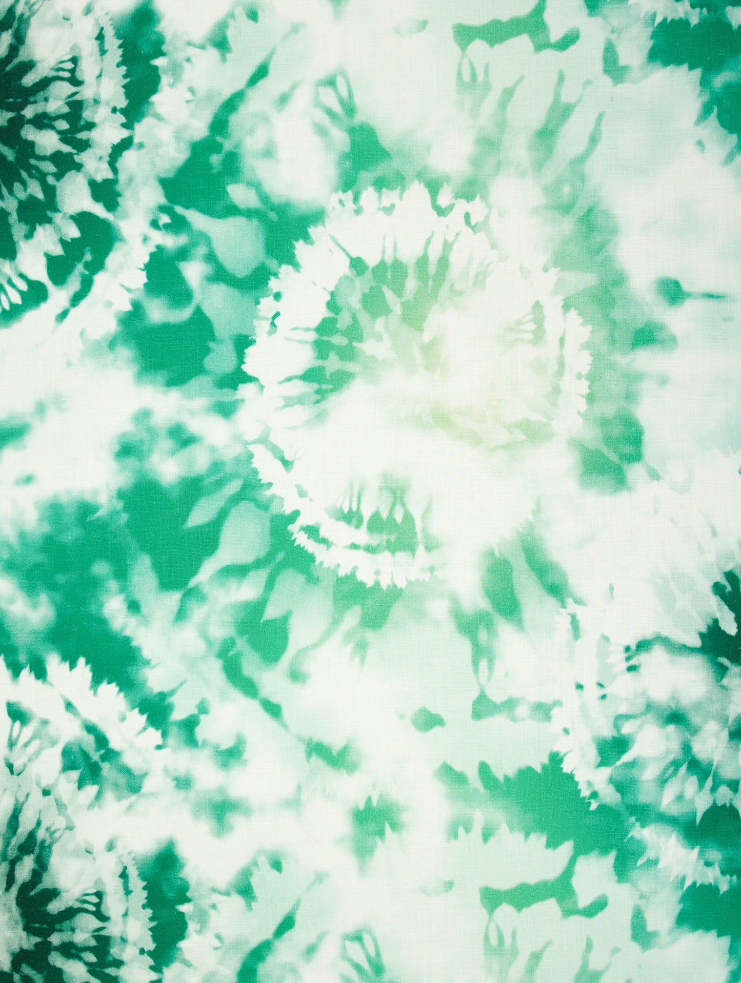 Slub Musselin by Lycklig Design "Tie Dye" grün