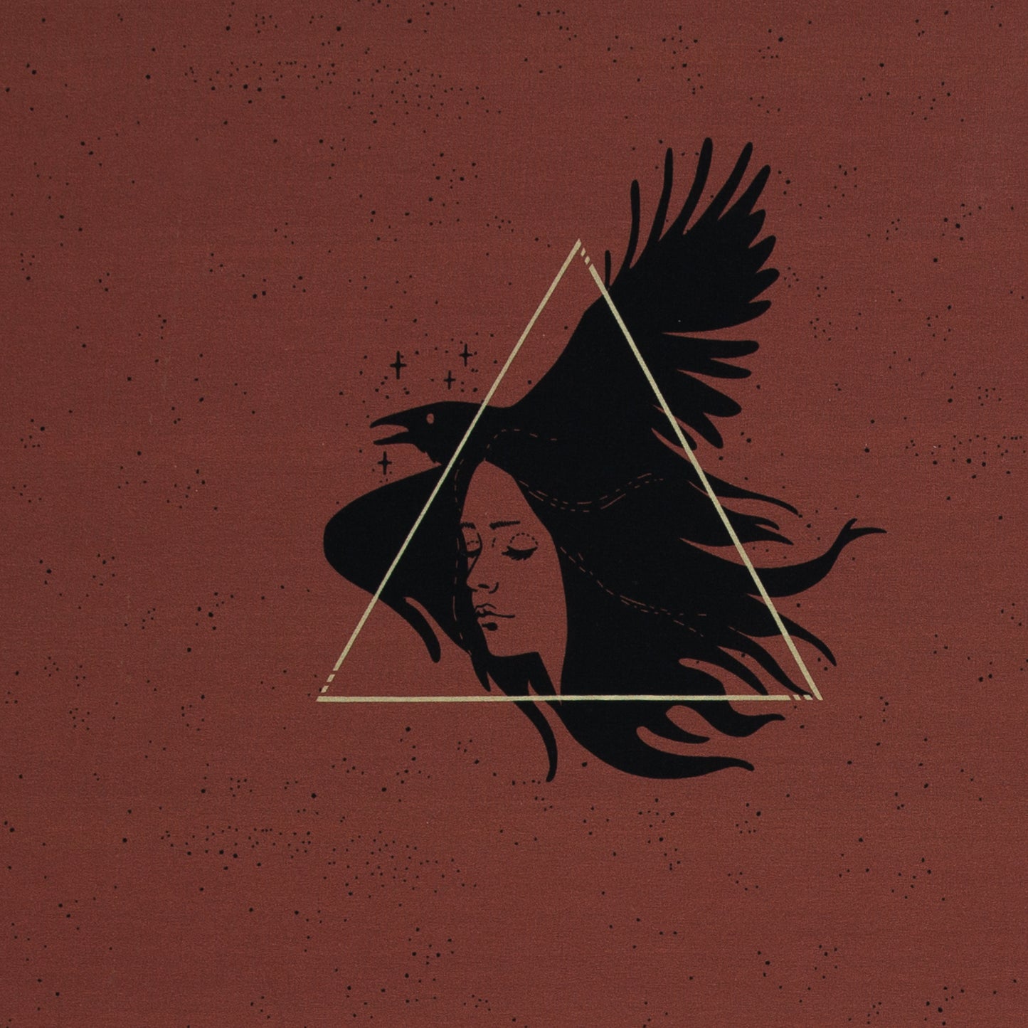 French Terry Paneel by Käselotti "Ravengirl"