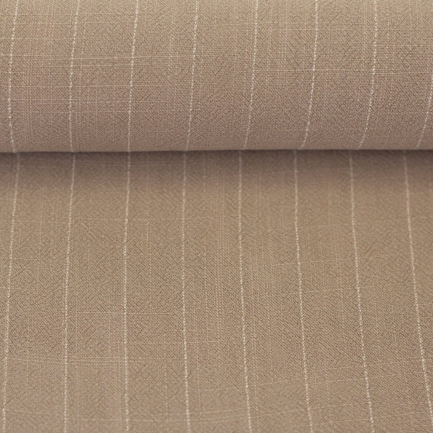 Viskoseleinen "Streifen" beige