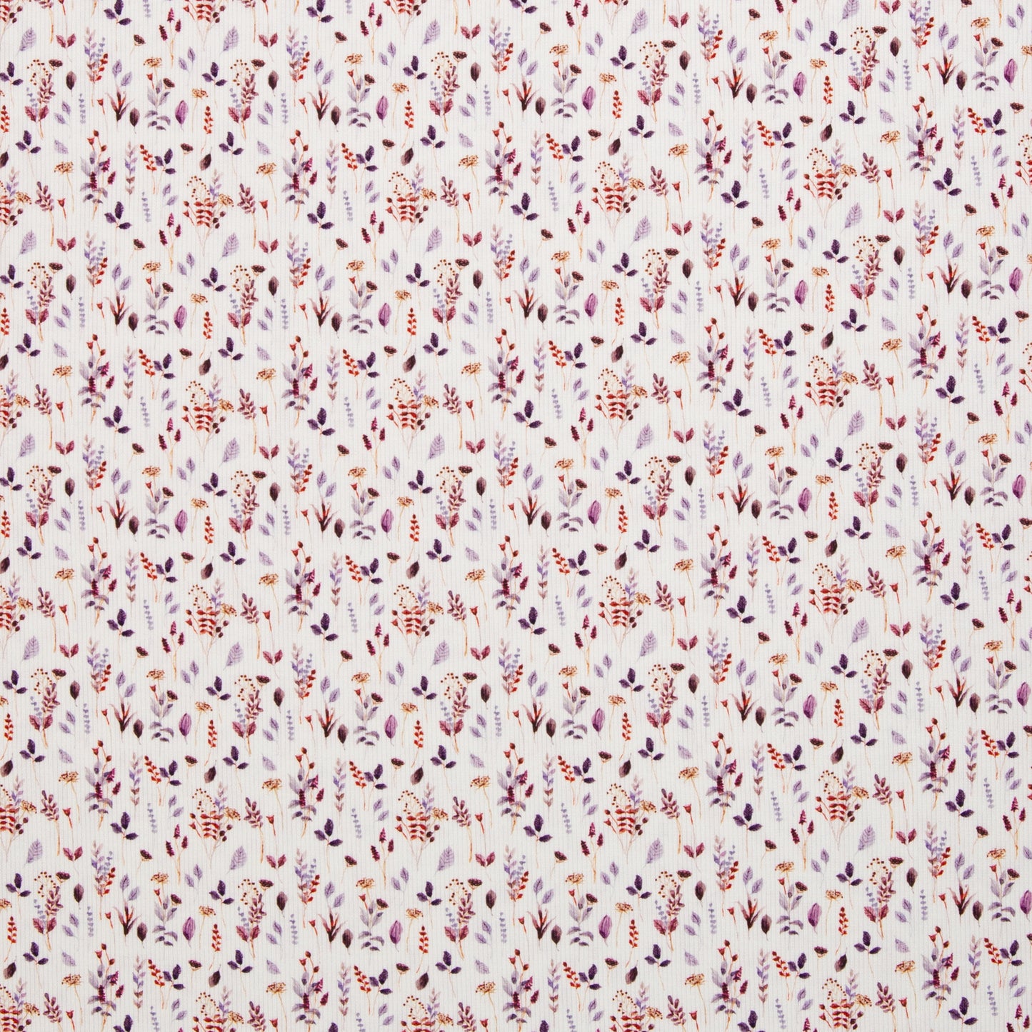 Rippjersey "Zarte Zweige"