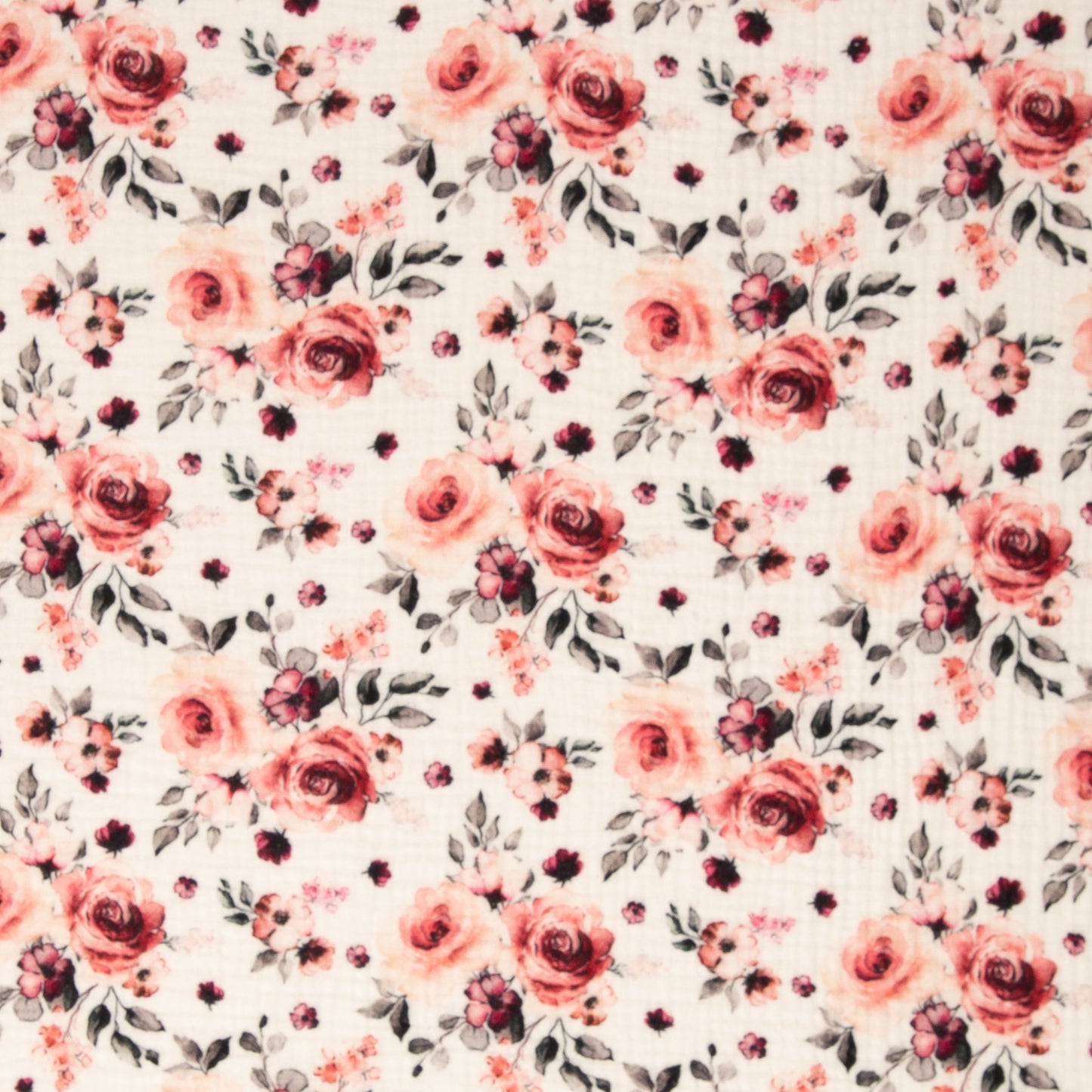 Musselin "Rosen"