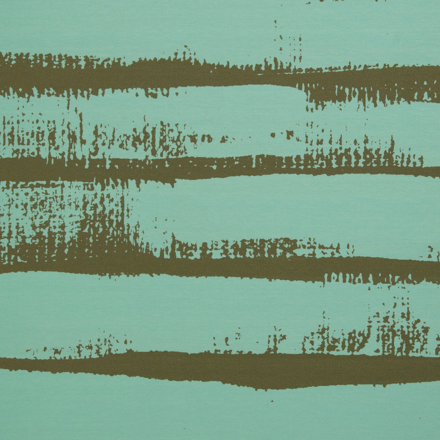 French Terry by Thorsten Berger "Berny Stripes" mint