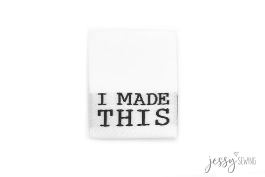 Weblabel "I made this"