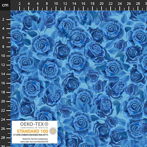 Jersey Rosen blau "Midnight Roses"