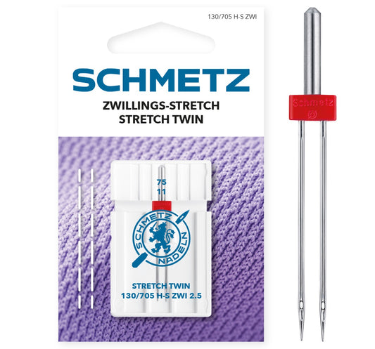 SCHMETZ Zwillings-Stretch-Nadel 130/705H 4mm