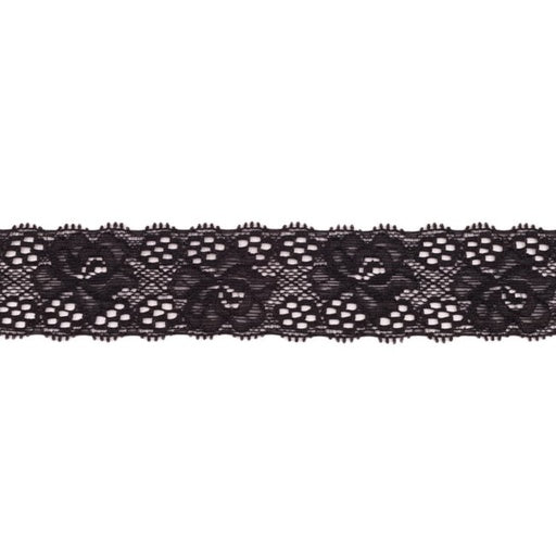 Elastische Spitze 35mm Breite - verschiedene Farben