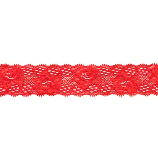 Elastische Spitze 35mm Breite - verschiedene Farben
