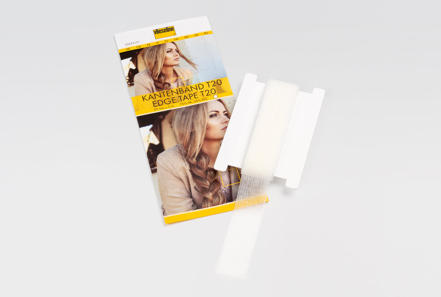 Vlieseline Kantenband T20, versch. Farben