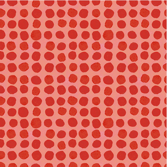 Windham Fabrics "Polka Dots Cherry" Patchwork Baumwolle
