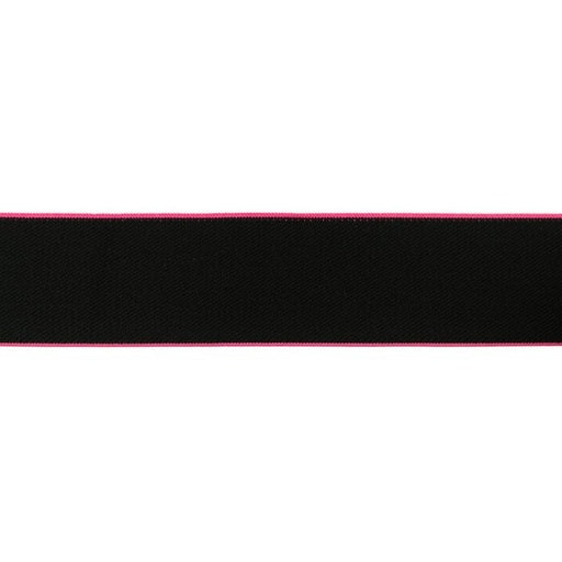 Gummiband "Super Soft" mit farbigem Rand 40mm - versch. Farben