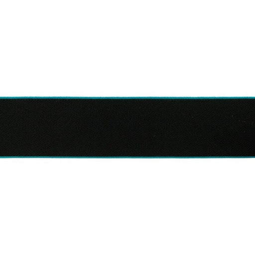 Gummiband "Super Soft" mit farbigem Rand 40mm - versch. Farben