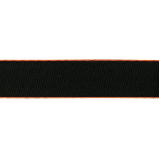 Gummiband "Super Soft" mit farbigem Rand 40mm - versch. Farben