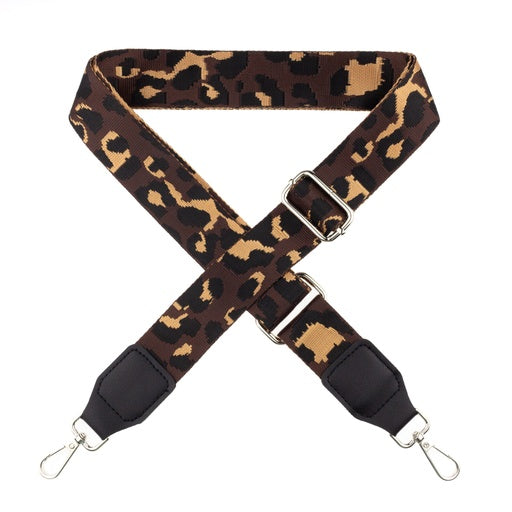 Design-Gurtband "Leo braun/gold metallic"