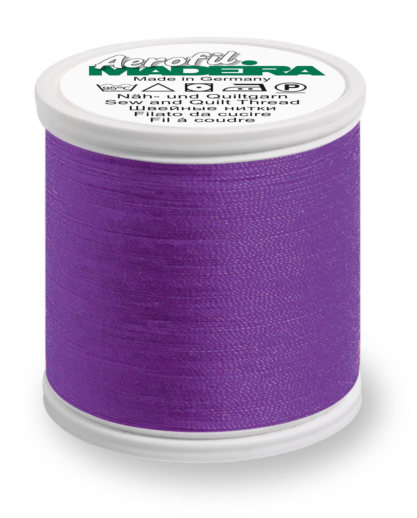 Madeira Aerofil 400m "Warme Farben" (gelb, orange, rot, rosa, lila)