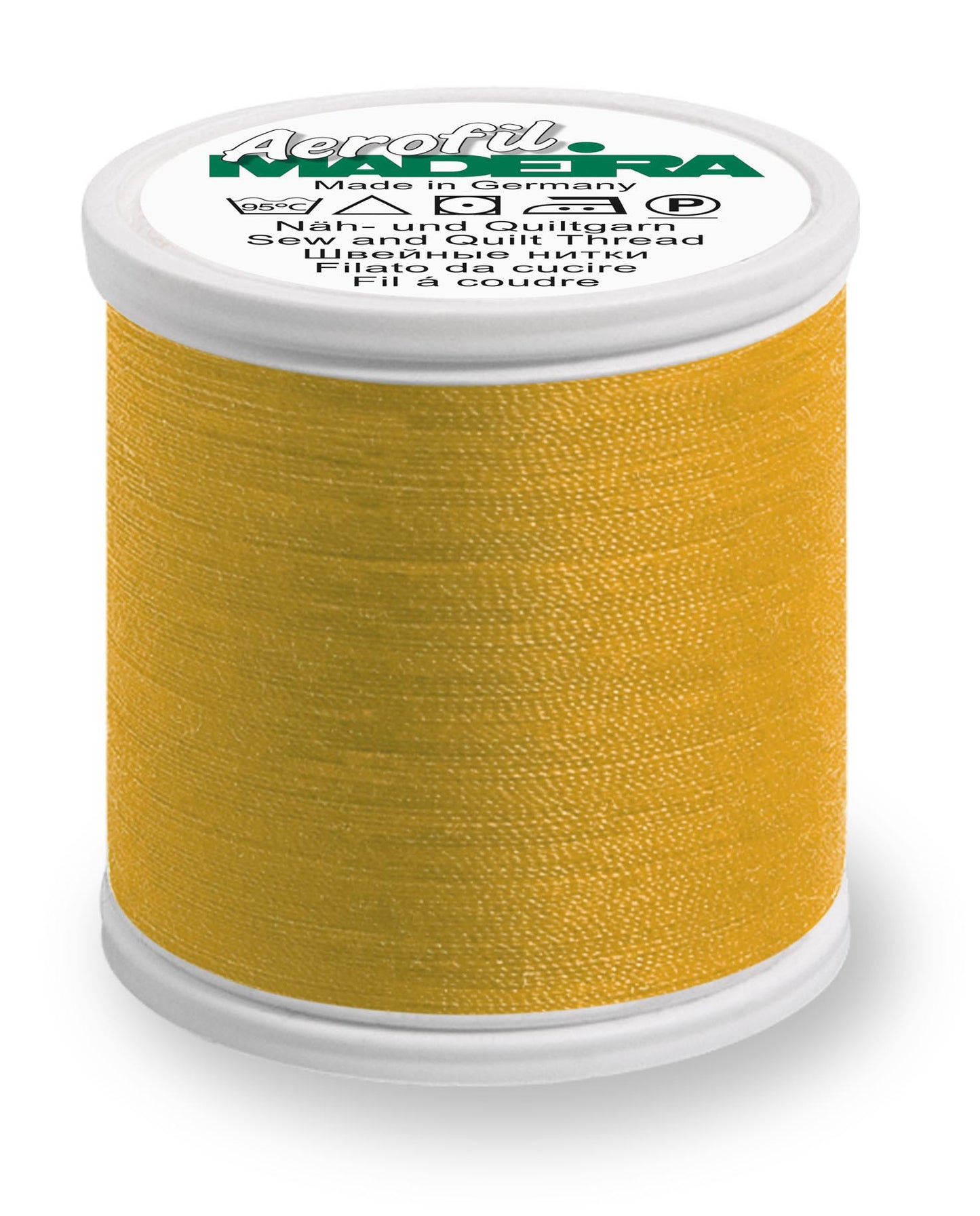 Madeira Aerofil 400m "Warme Farben" (gelb, orange, rot, rosa, lila)