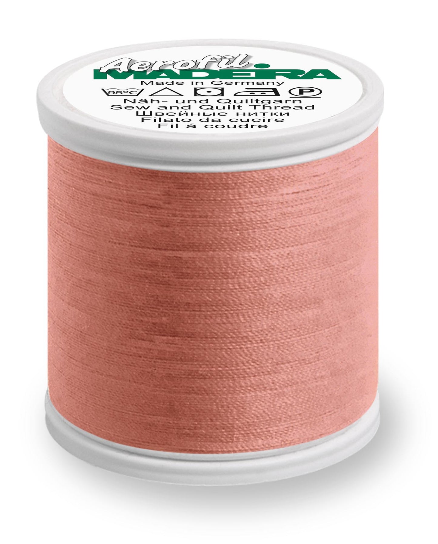 Madeira Aerofil 400m "Warme Farben" (gelb, orange, rot, rosa, lila)