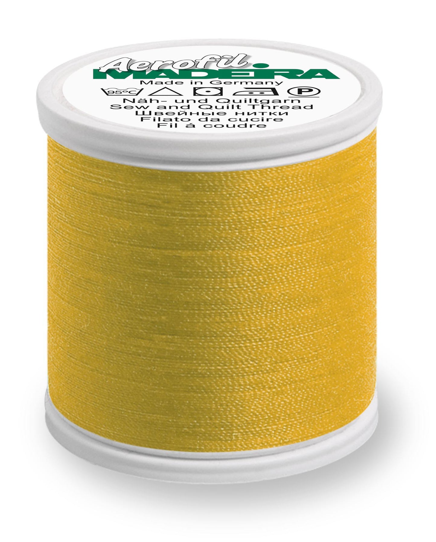 Madeira Aerofil 400m "Warme Farben" (gelb, orange, rot, rosa, lila)