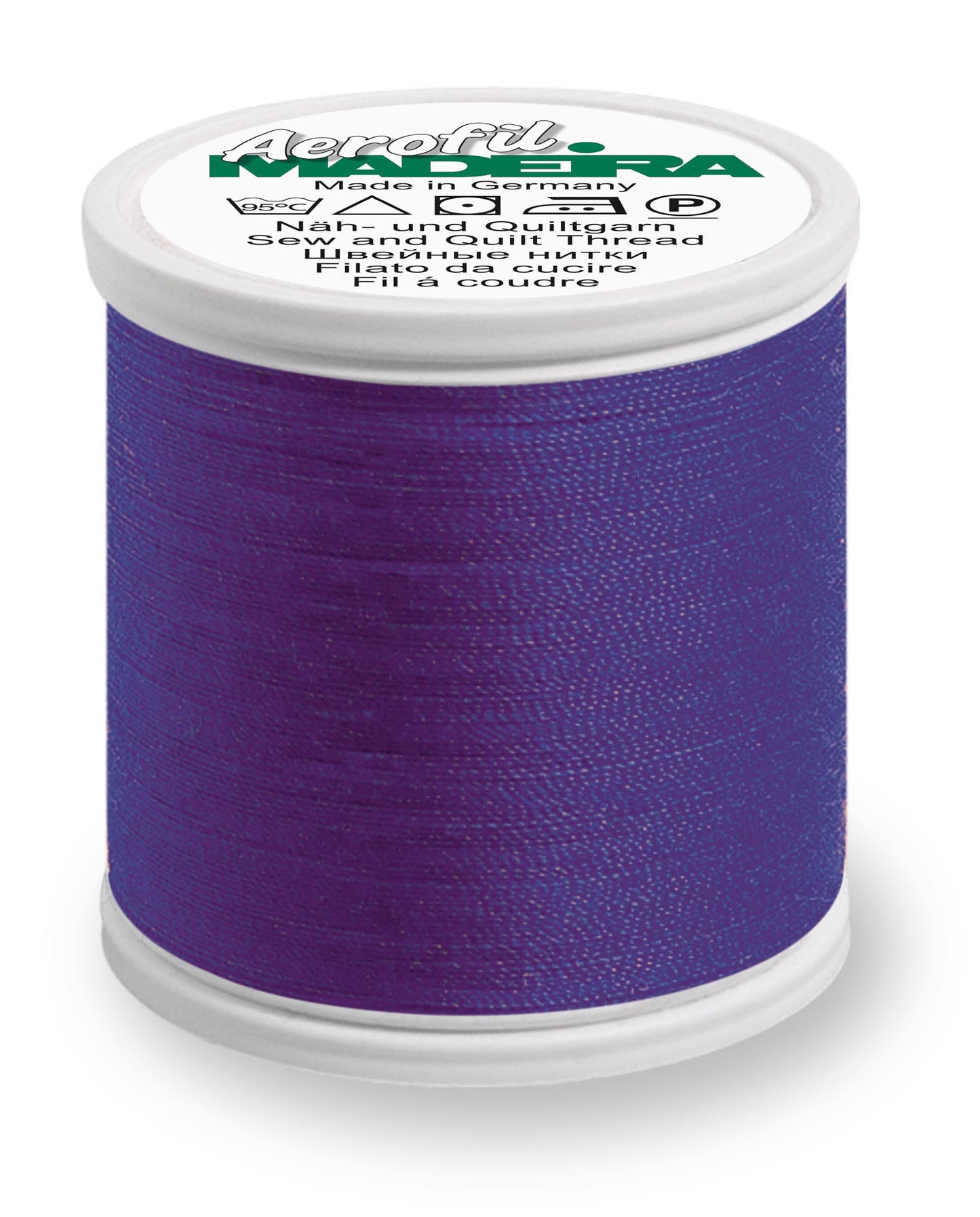Madeira Aerofil 400m "Warme Farben" (gelb, orange, rot, rosa, lila)