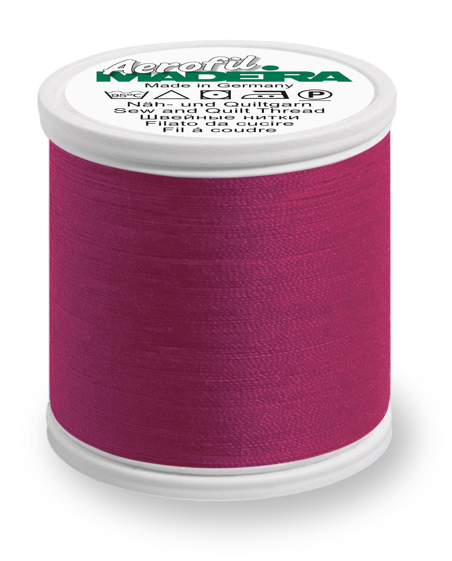 Madeira Aerofil 400m "Warme Farben" (gelb, orange, rot, rosa, lila)