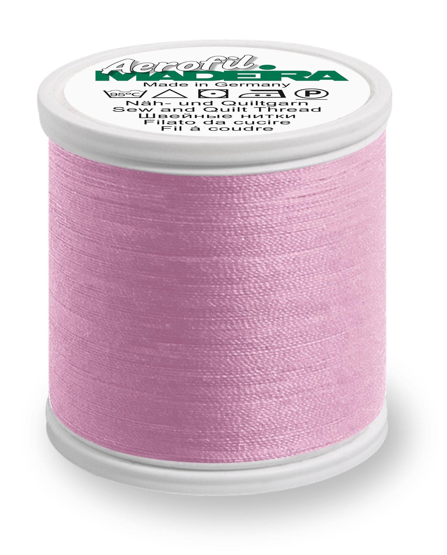 Madeira Aerofil 400m "Warme Farben" (gelb, orange, rot, rosa, lila)