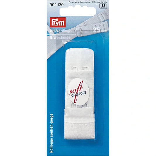 PRYM BH-Verlängerer, 3x2 Haken, 25mm, weiß