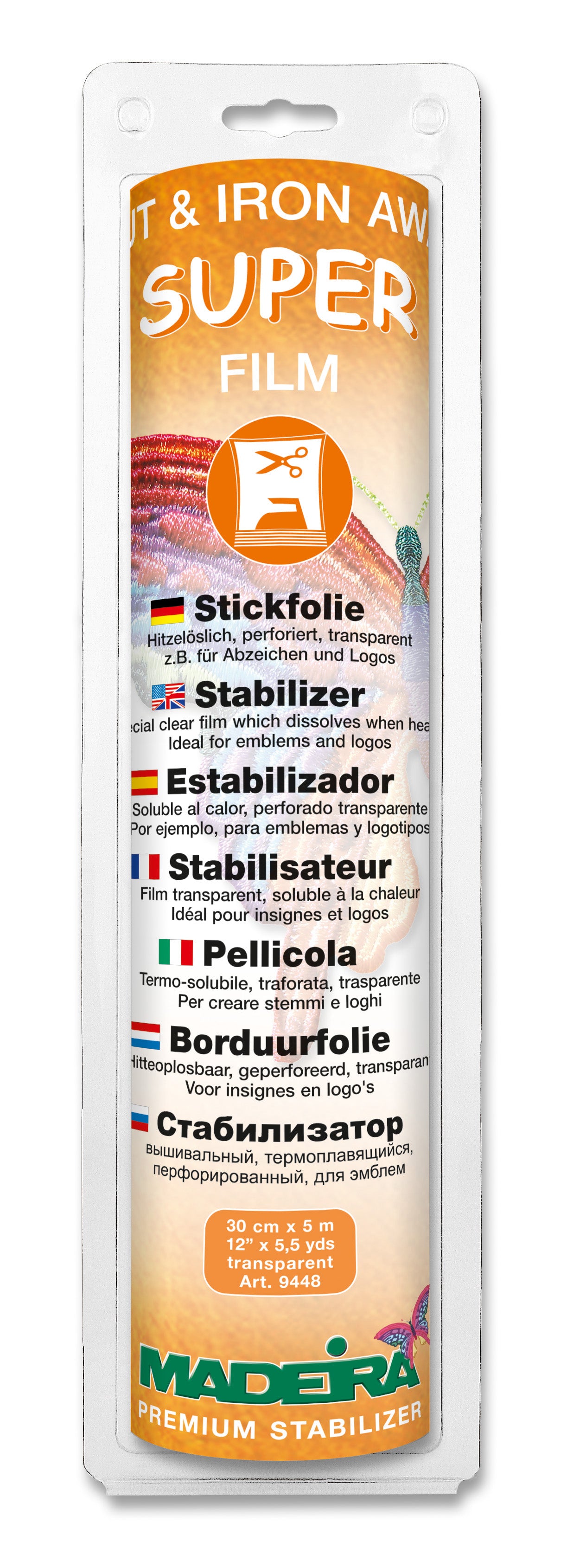 Stickvlies Madeira "Cut Away" Super Film