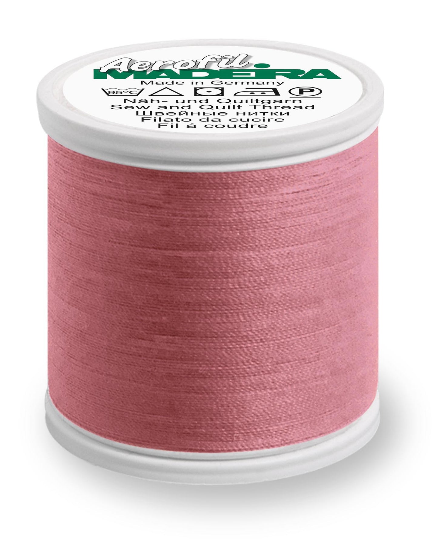 Madeira Aerofil 400m "Warme Farben" (gelb, orange, rot, rosa, lila)