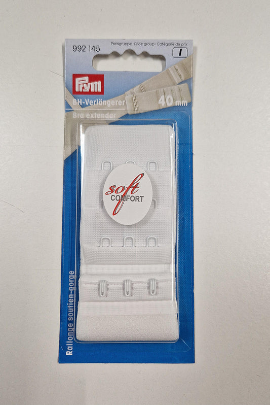 PRYM BH-Verlängerer, 3x3 Haken, 40mm, weiß