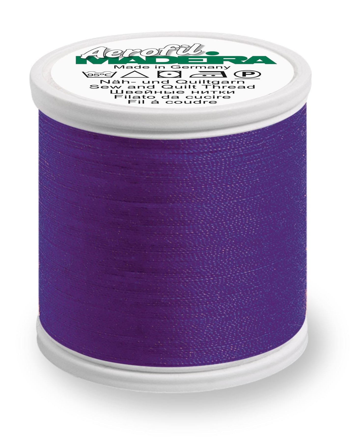 Madeira Aerofil 400m "Warme Farben" (gelb, orange, rot, rosa, lila)