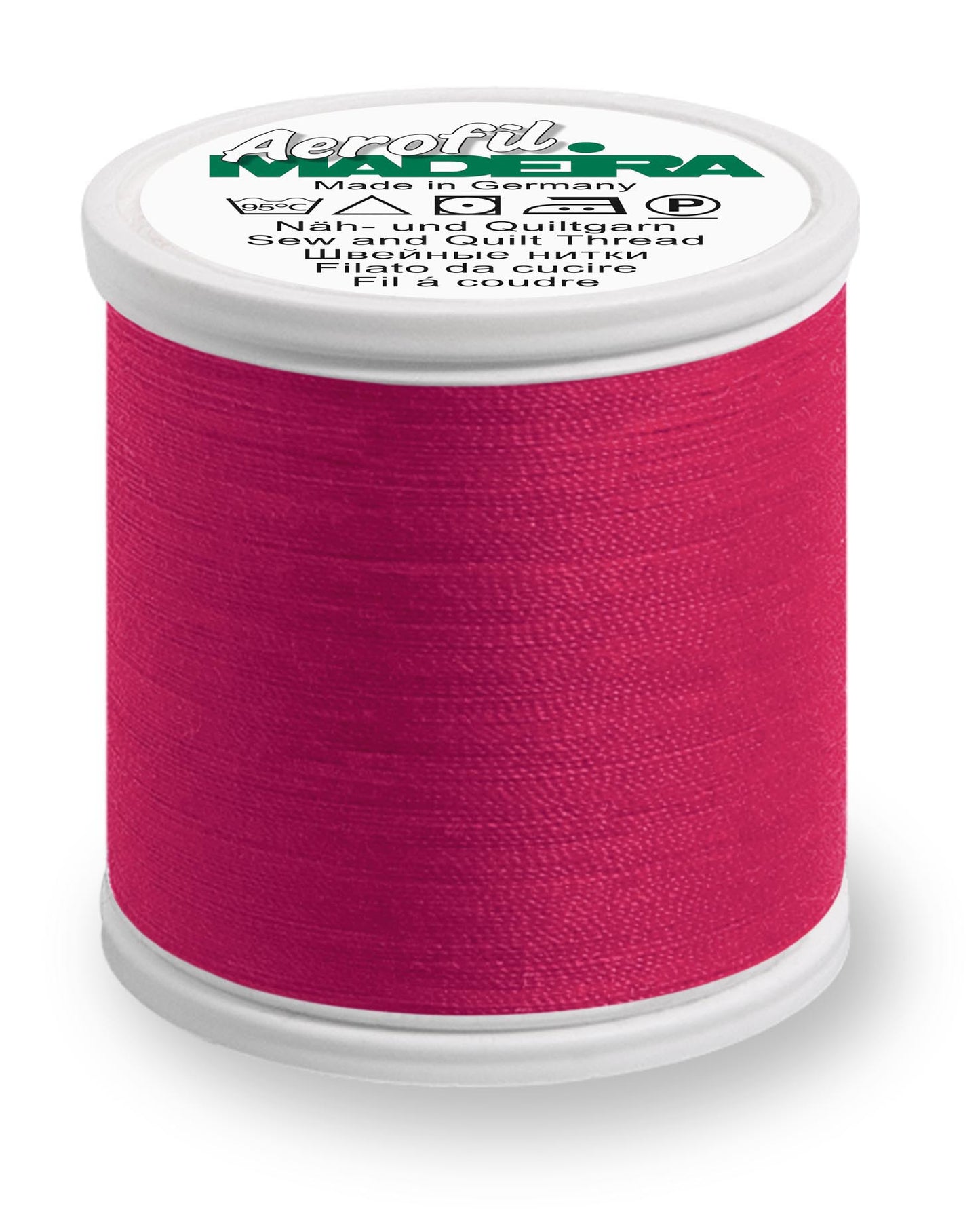 Madeira Aerofil 400m "Warme Farben" (gelb, orange, rot, rosa, lila)