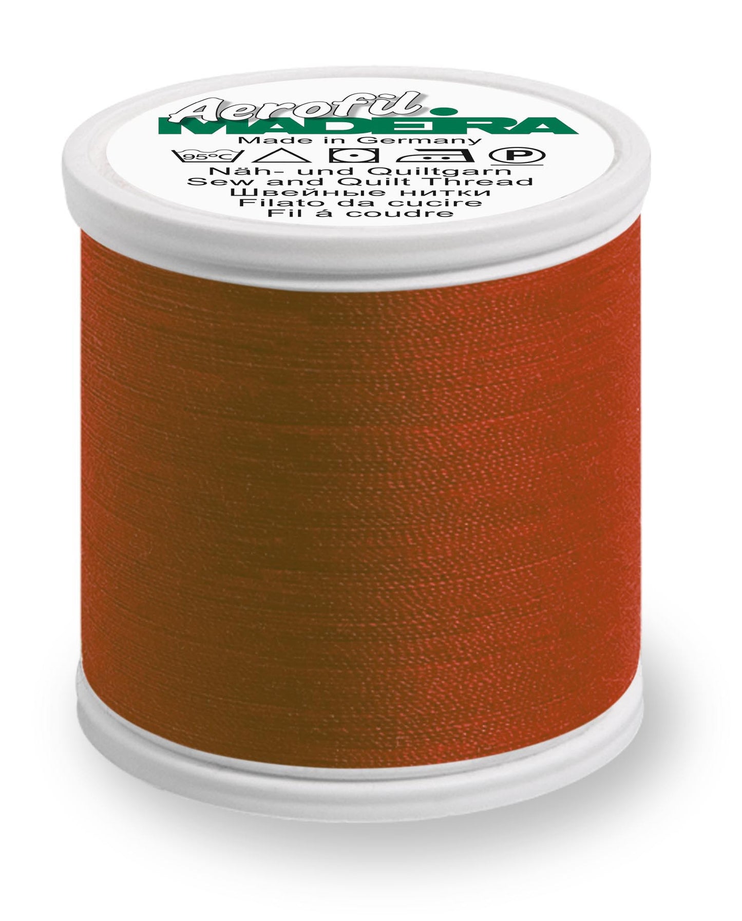 Madeira Aerofil 400m "Warme Farben" (gelb, orange, rot, rosa, lila)