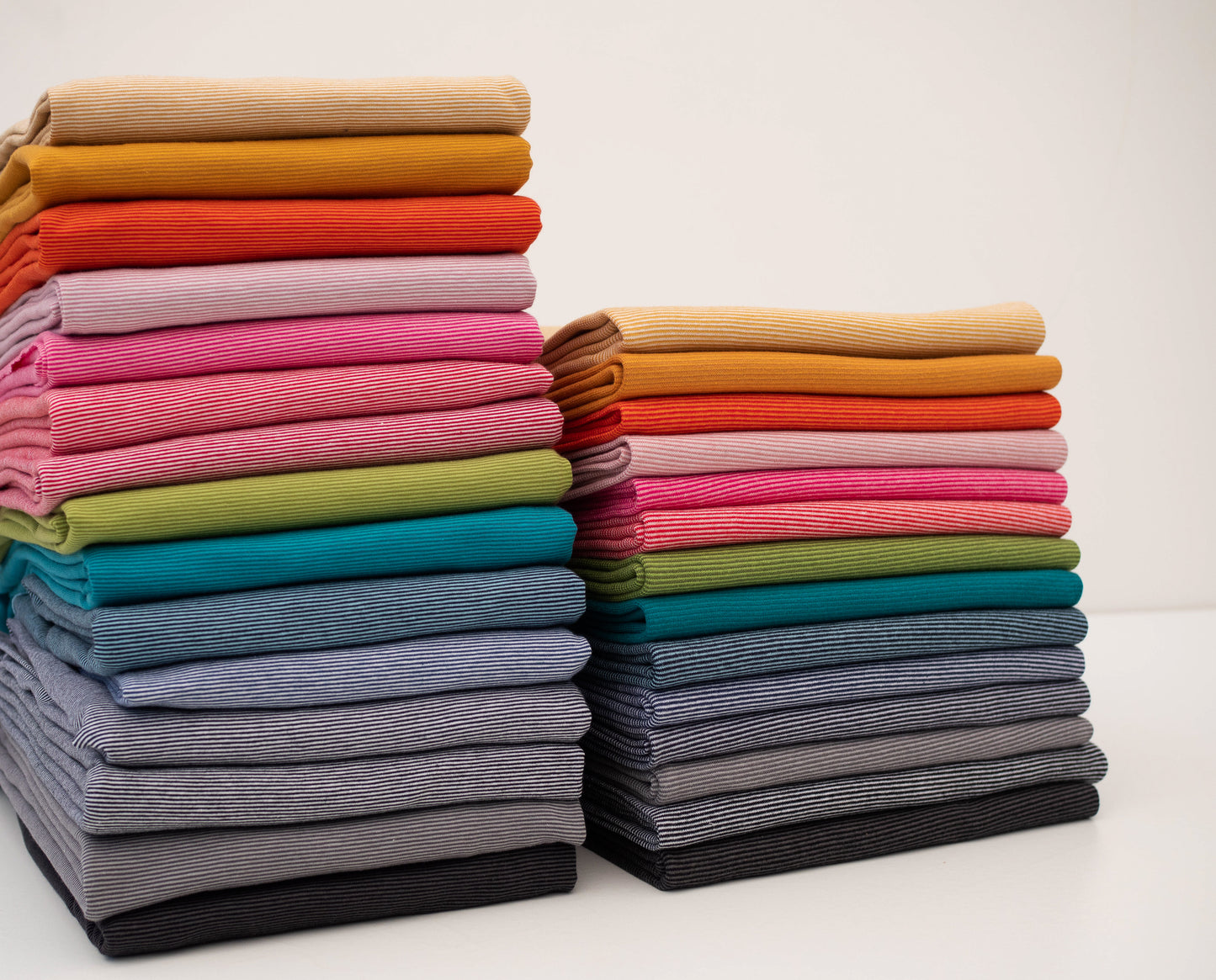 Streifenjersey "Bella" (Ministreifen) - verschiedene Farben