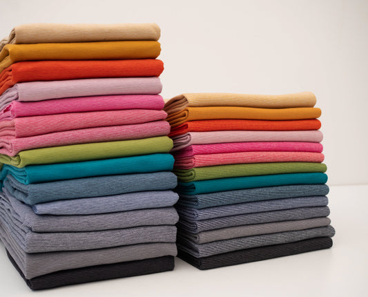 Streifenjersey "Bella" (Ministreifen) - verschiedene Farben