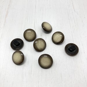 Blusenknopf mit Öse, 12mm taupe