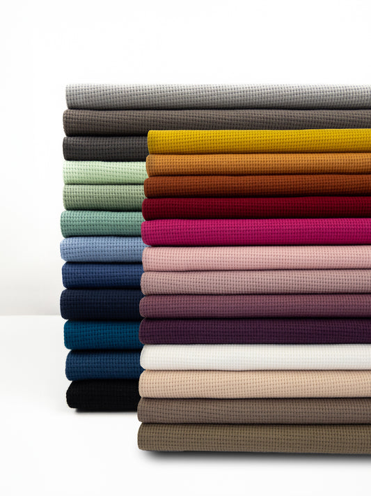 Waffeljersey "Clarissa" by Swafing - 25 Farben