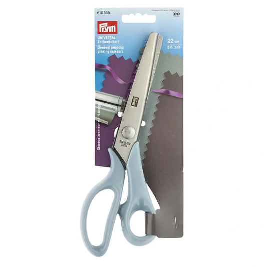 PRYM Universal Zackenschere 22cm, grau