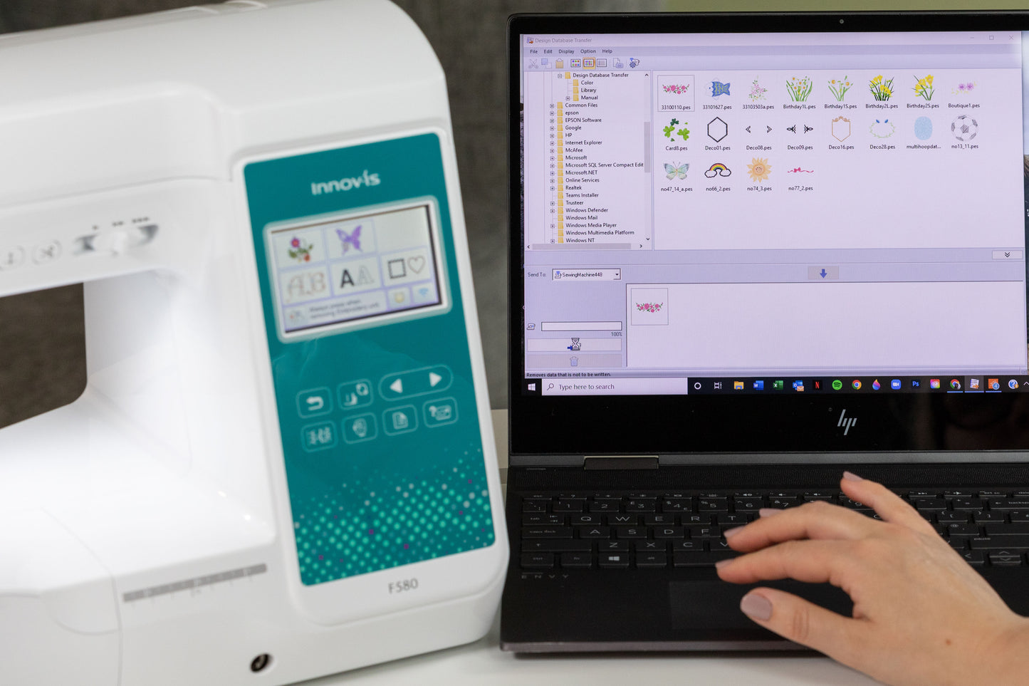 Brother Innov-is F580 Näh-Stickkombi