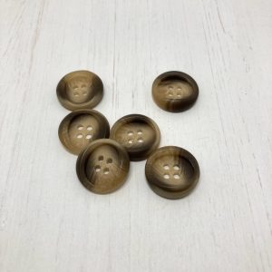 Herrenknopf "Büffelhorn" 18mm