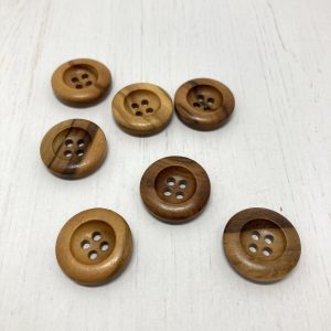 Holzknopf klassisch, 18mm