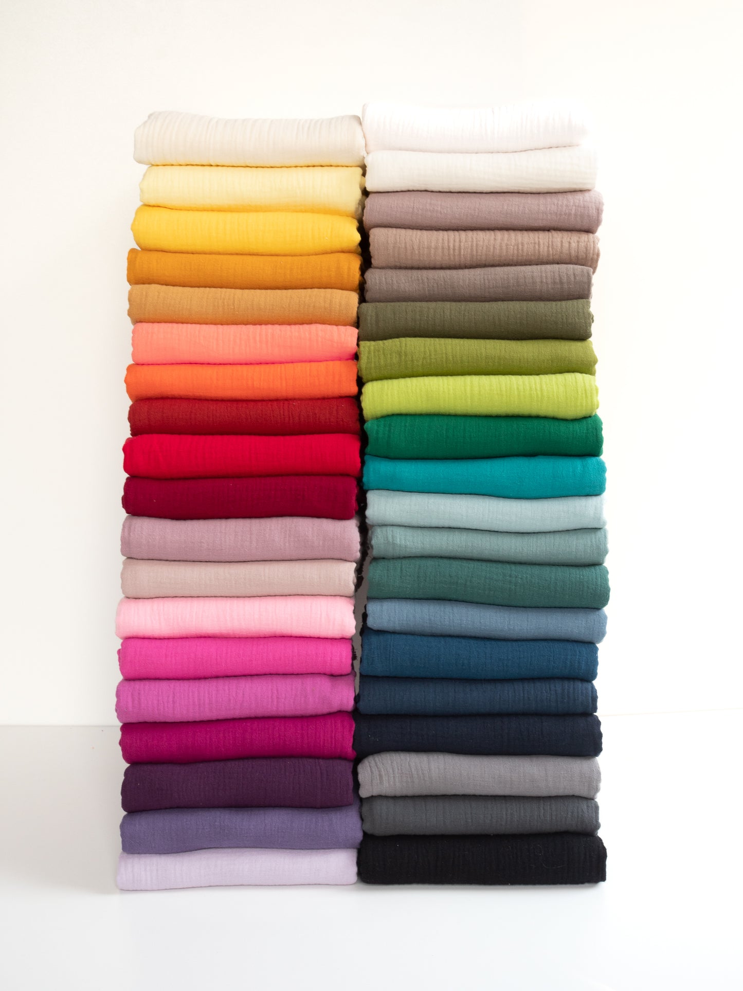 Musselin uni "Jenke" by Swafing, verschiedene Farben