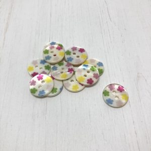 Kinderknopf "Blümchen" 15mm