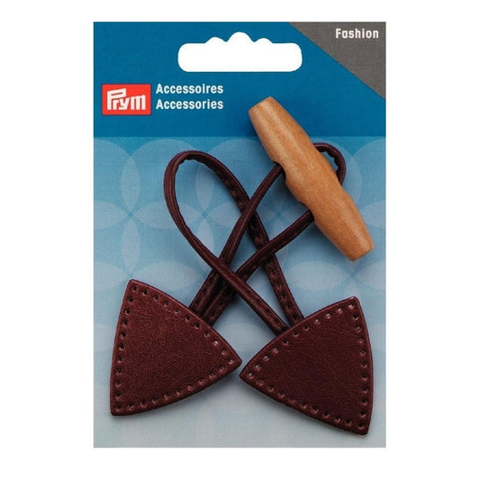 PRYM Knebelverschluss, braun
