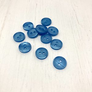 Knopf Kunststoff 11mm, hellblau