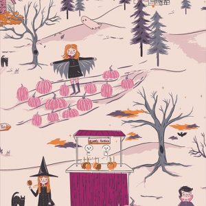 Patchwork Baumwolle "Spooky 'n Sweeter", Kostümparty