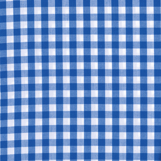 Bio-Baumwolle C. Pauli "Karo mittelgroß" blau