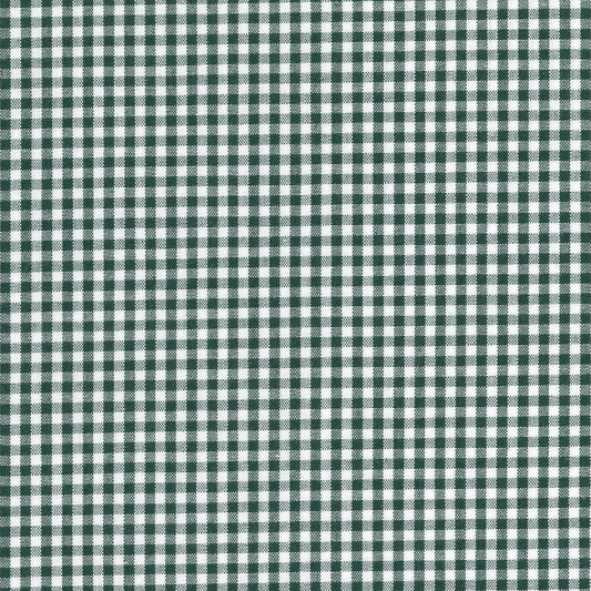 Bio-Baumwolle C. Pauli "Karo klein" dunkelgrün