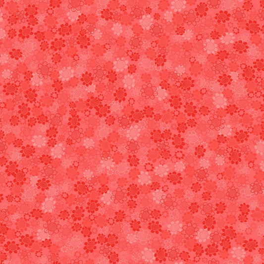 Patchwork Baumwolle RJR "Hopscotch" hellrot